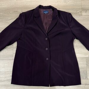 Addition Elle Deep Purple Suit Jacket